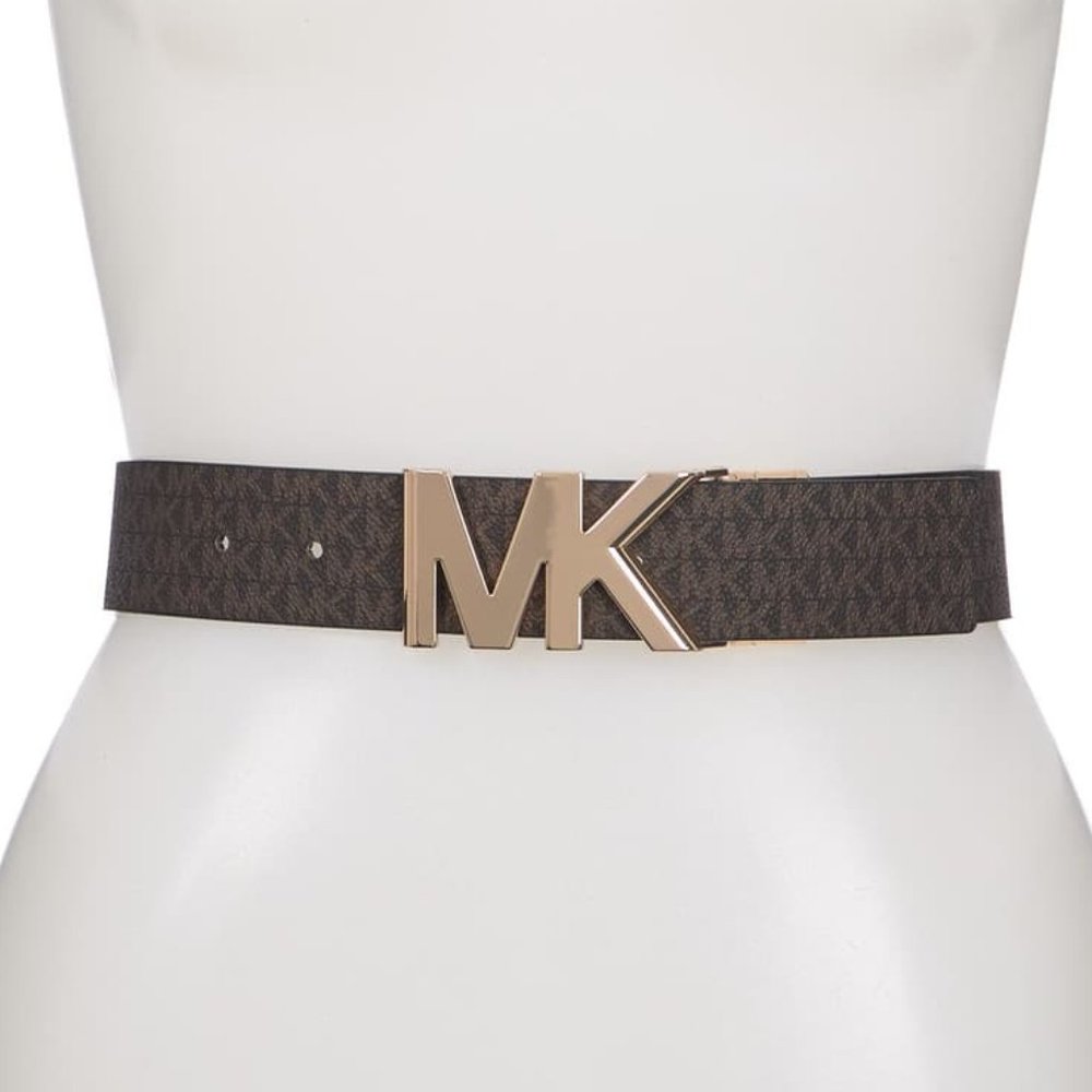 🎁Michael Kors 38 mm Reversible Logo Print Belt